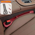 1/2-Pack Universal Car Seat Gap Filler – Elastic Storage & Crevice Strip for Center Console