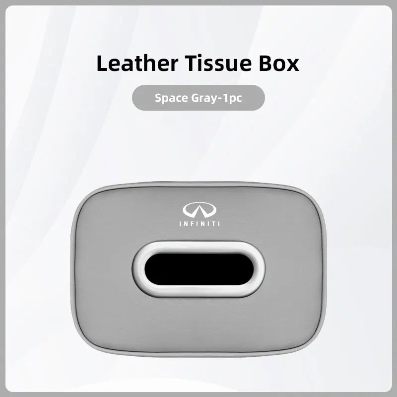 Car Tissue Storage Box Organizer Auto Accesories for Infiniti QX55 QX50 QX60 Q50 Q70L QX30 QX80 Q60 Q70 QX70 Q30 Q60S ESQ JX EX