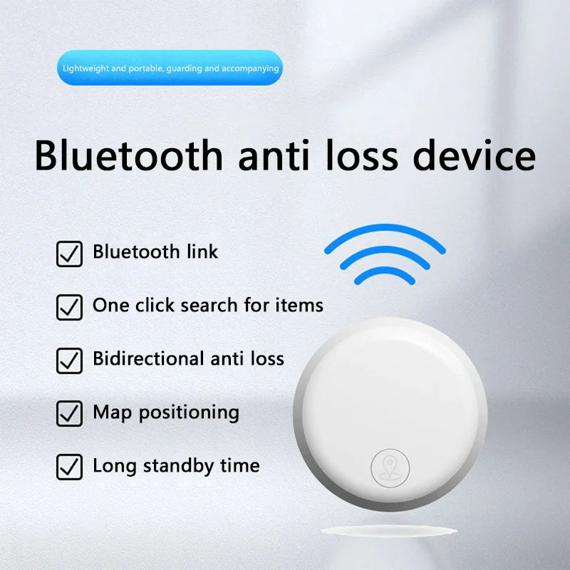 New GPS Tracker Device Intelligent Positioning Anti-Lost Pet Wallet Bluetooth Portable Finder Decorative Tracking Locator