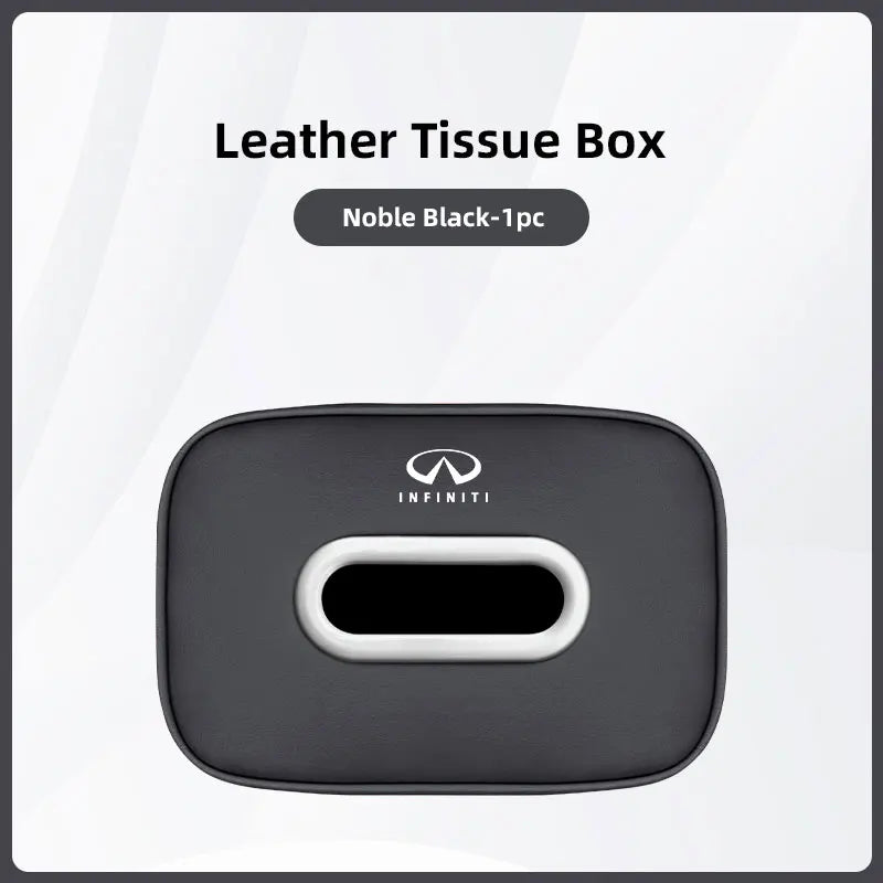 Car Tissue Storage Box Organizer Auto Accesories for Infiniti QX55 QX50 QX60 Q50 Q70L QX30 QX80 Q60 Q70 QX70 Q30 Q60S ESQ JX EX