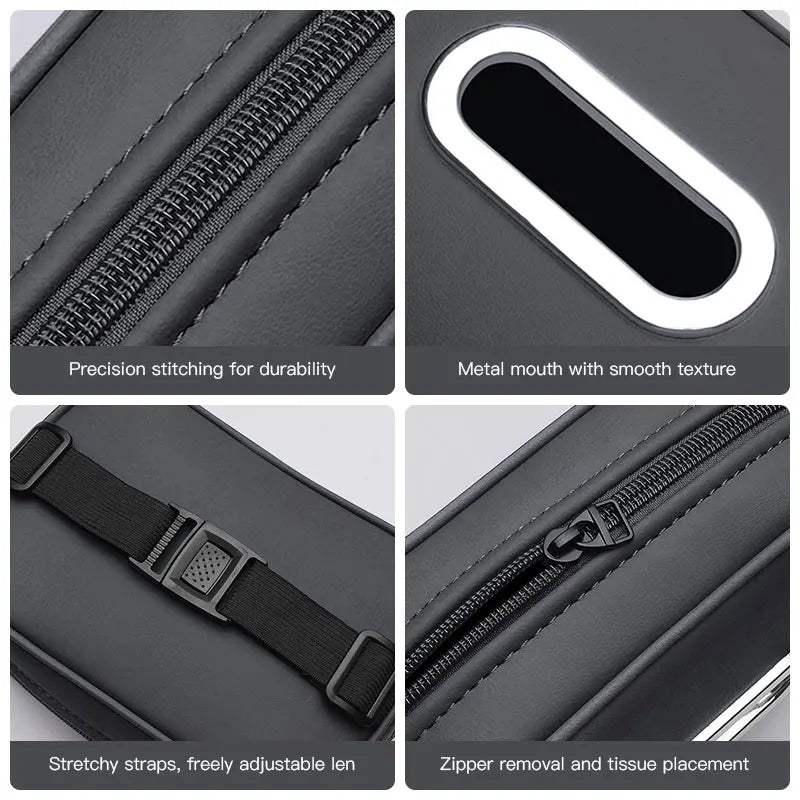 Car Tissue Storage Box Organizer Auto Accesories for Infiniti QX55 QX50 QX60 Q50 Q70L QX30 QX80 Q60 Q70 QX70 Q30 Q60S ESQ JX EX