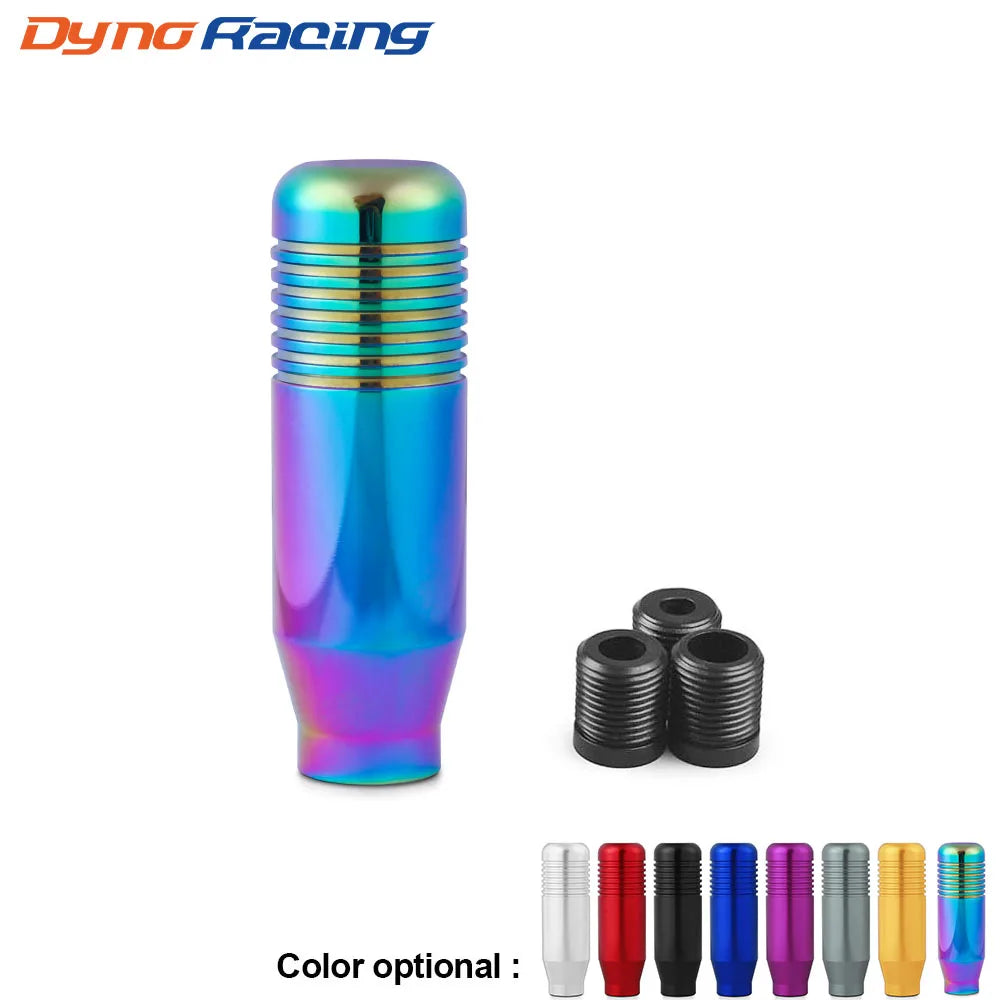 8.5cm Universal Aluminum Gear Shift Knob – Manual Transmission Extended JDM-Style Shifter for Cars, No Logo