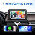 Portable Wireless CarPlay Screen for Car – Touchscreen Car Stereo with Wireless Apple CarPlay & Android Auto